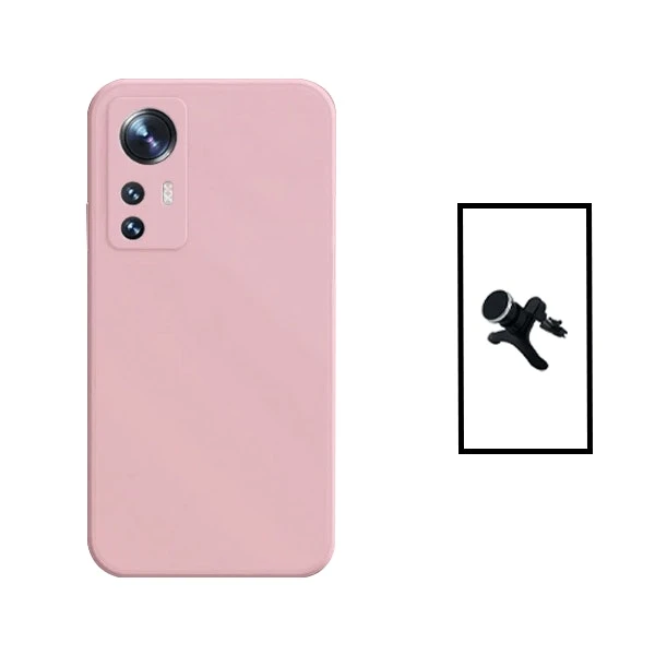 Liquid silicone case + magnetic car mount for Redmi K50 Ultra
