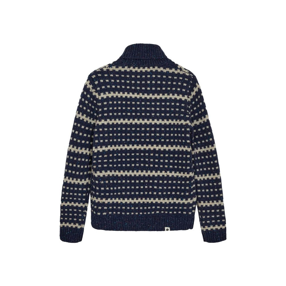 Jersey de cuello alto de punto grueso