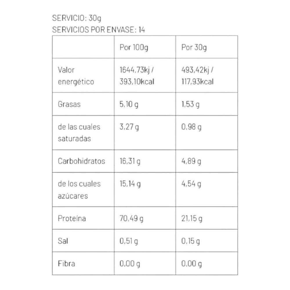Whey Protein concentrado sabor chocolate, yogurt, galleta choco ou vainilla com canela