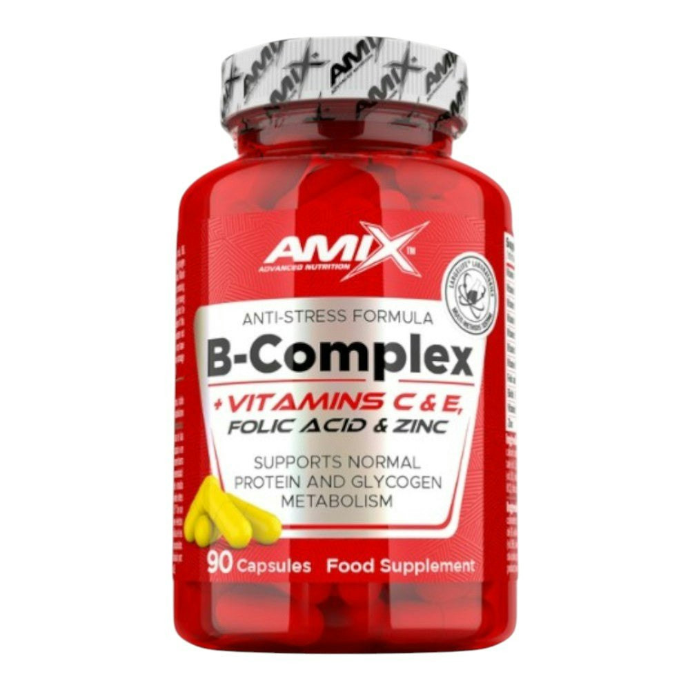 B-Complex con Vitaminas C y E - 90 cápsulas