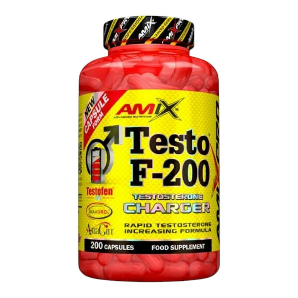Testo F-200 suplemento para soporte hormonal 200 cápsulas