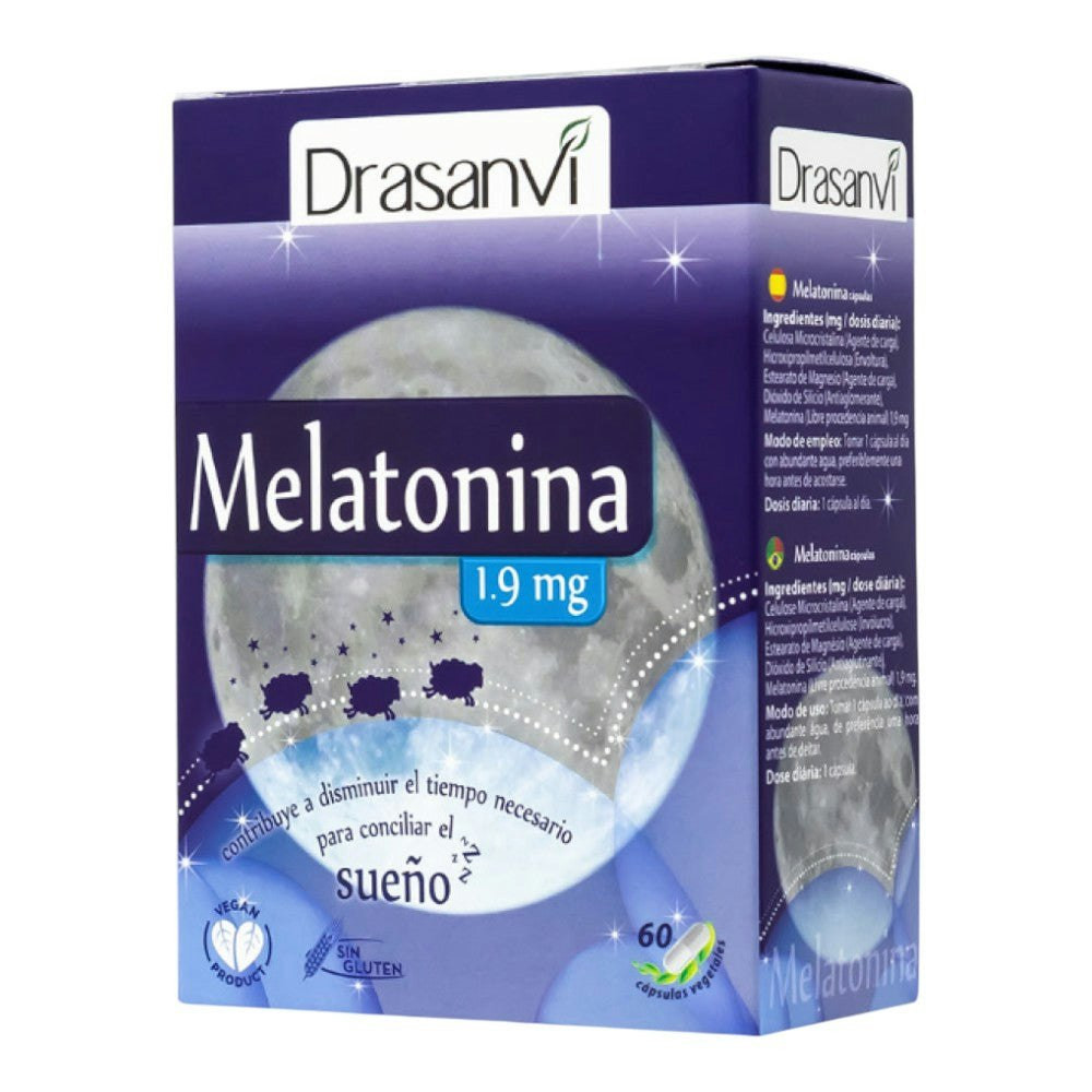 Melatonin 1.9 mg capsules 60 units