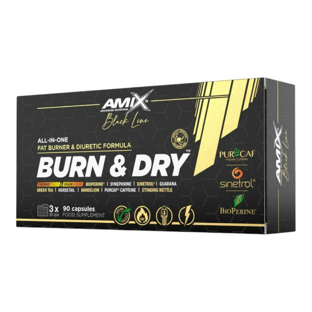 Burn & Dry thermogenic diuretic supplement 90 capsules
