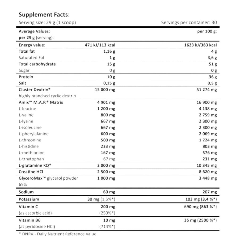 Intra-workout powder 870 g