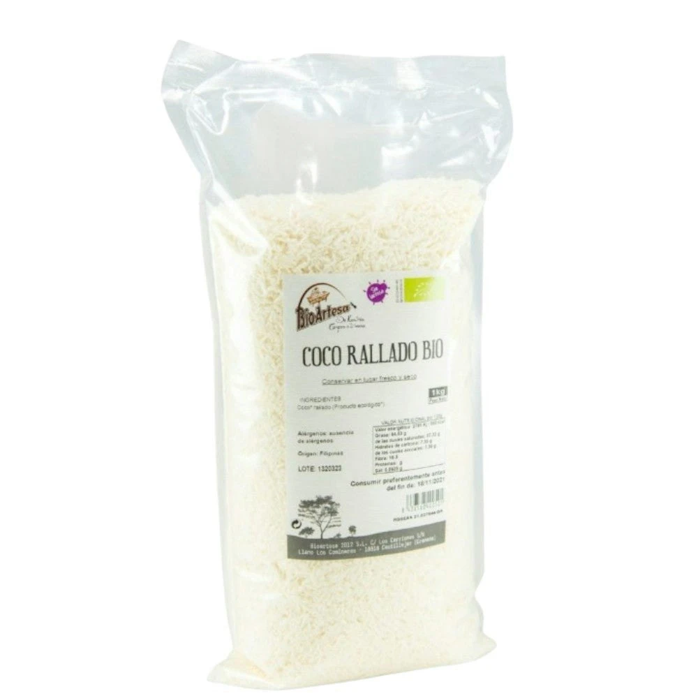 Organic shredded coconut