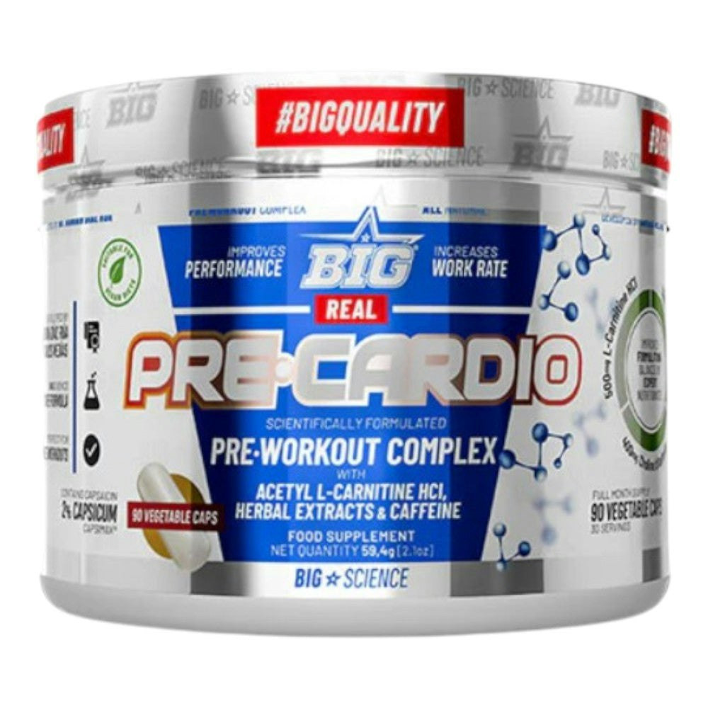 Real Pre-Cardio pre-workout supplement 90 capsules