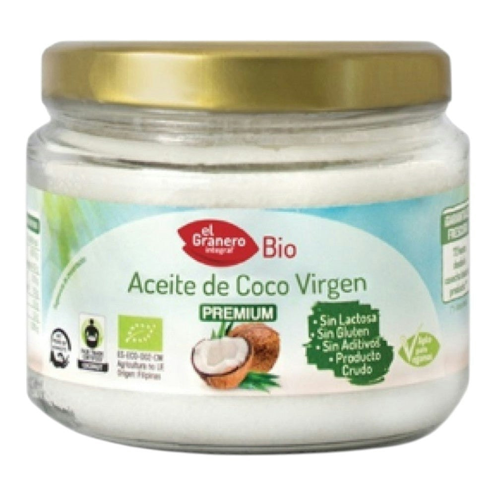 Aceite de coco virgen bio desodorizado 200 ml