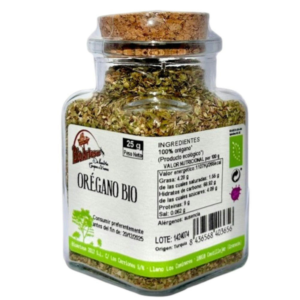 Orégano en hoja ecológico 25 g