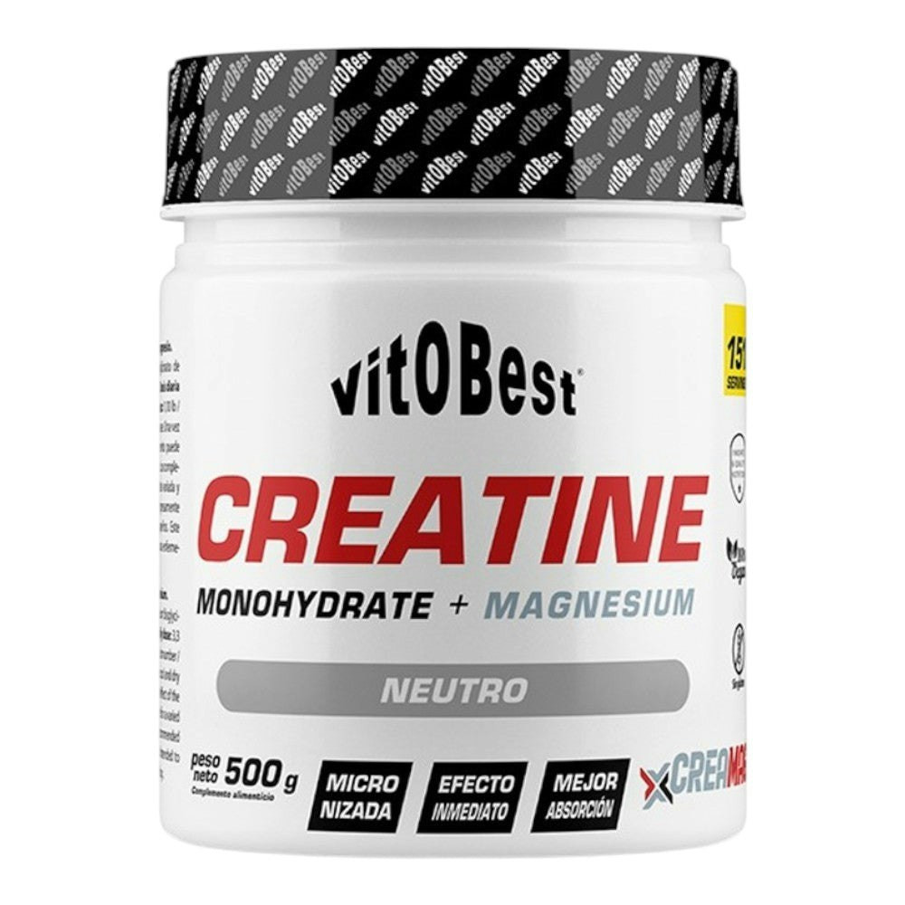 Creatina monohidrato micronizada con bisglicinato de magnesio 500 g