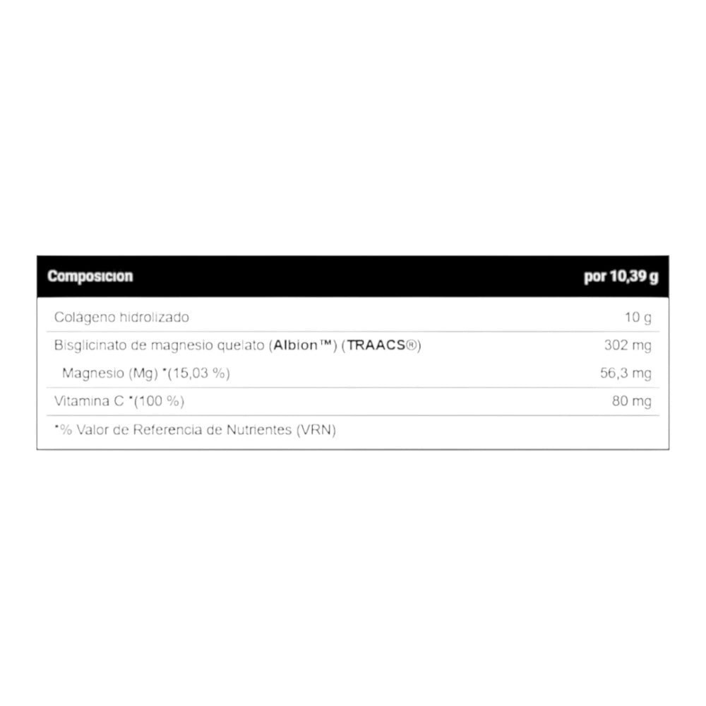 Colágeno hidrolizado con magnesio y vitamina C 450 g