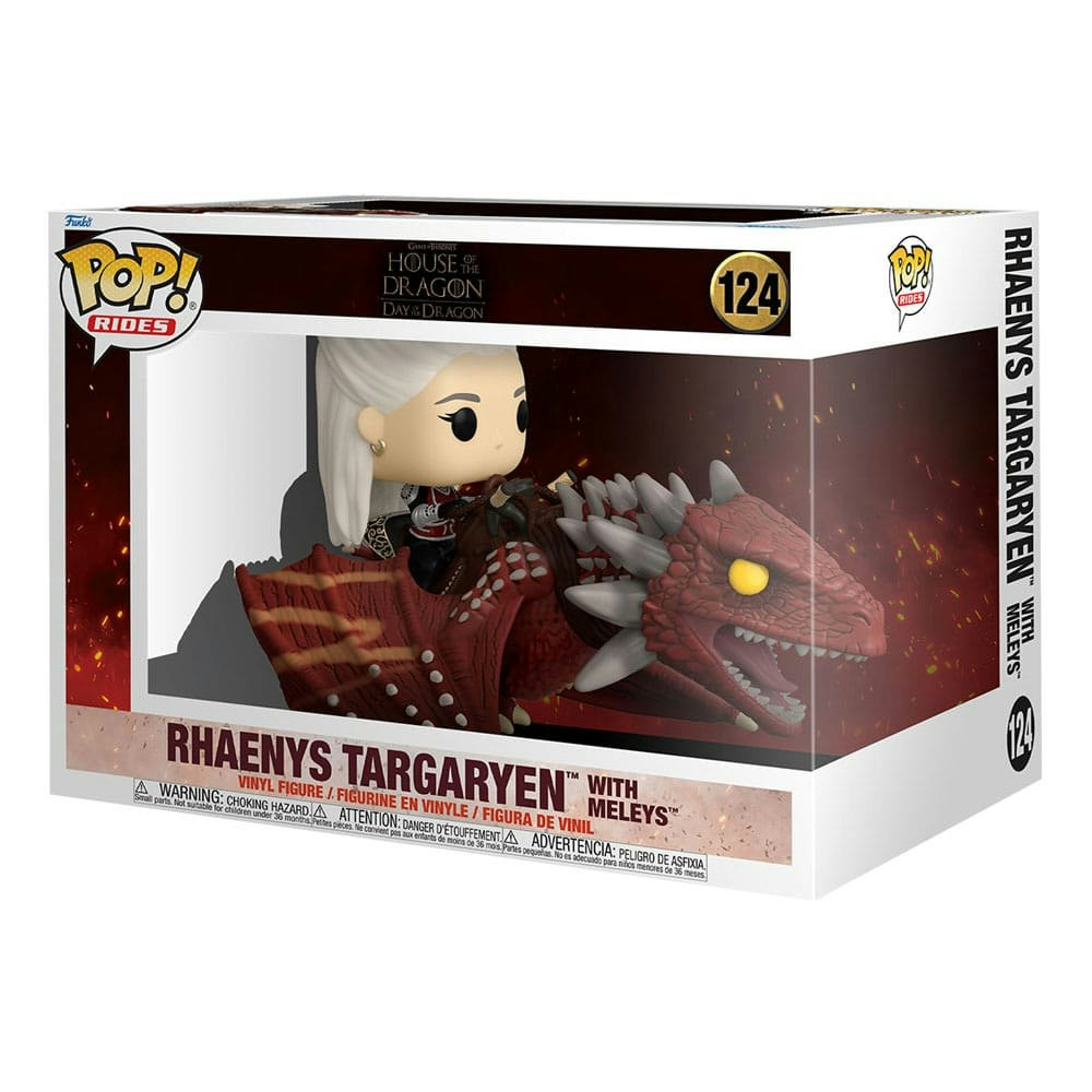 Figura POP! Rides Rhaenys Targaryen con Meleys 9 cm