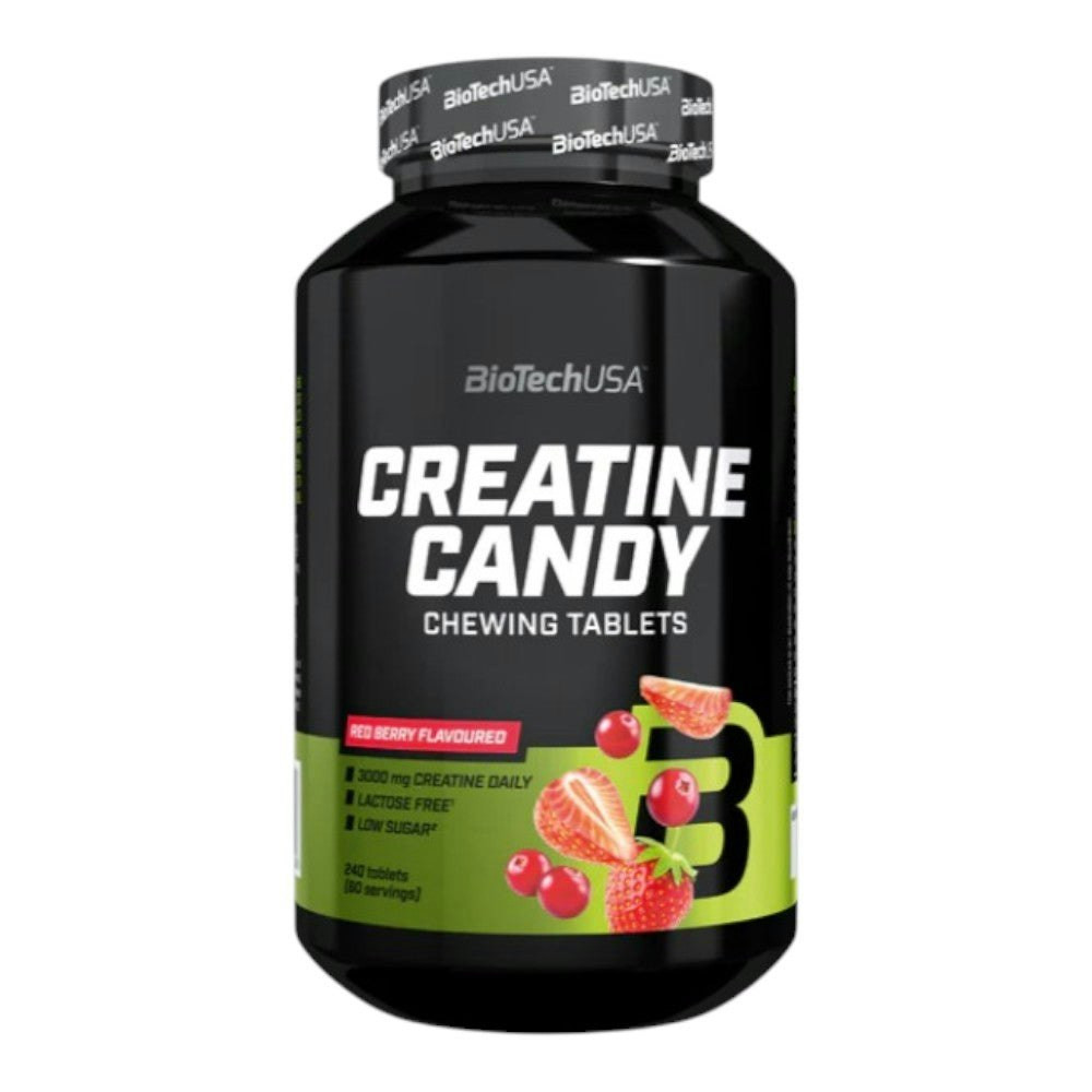 Creatine Candy chewable tablets 3 g per 4 tablets 240 tablets