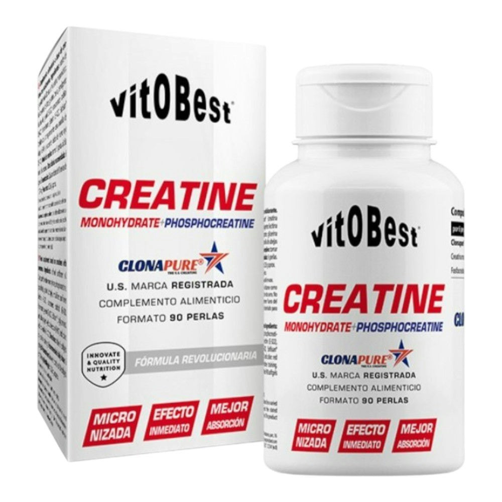 Clonapure Creatina perlas 90 unidades