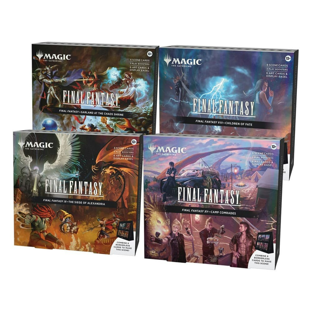 Scene Box Display Pack 4 - Magic: The Gathering Final Fantasy - Inglés
