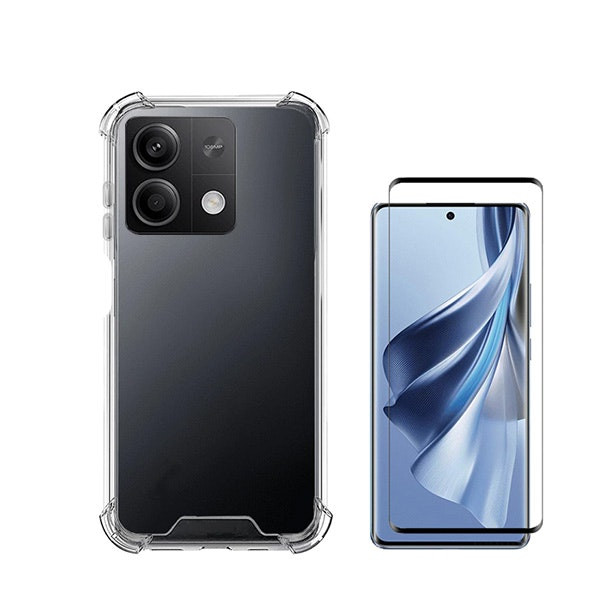 Funda SuperProtect Anti-Shock y Cristal Templado Full Cover para Xiaomi Redmi Note 13 Pro