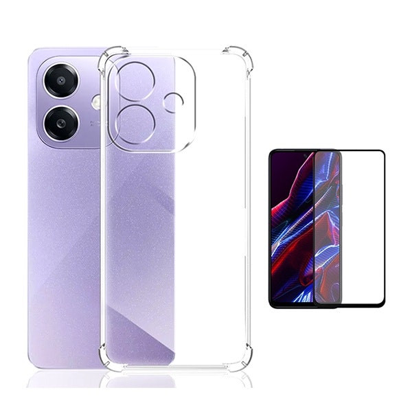 Protective Case and Tempered Glass for Oppo A40
