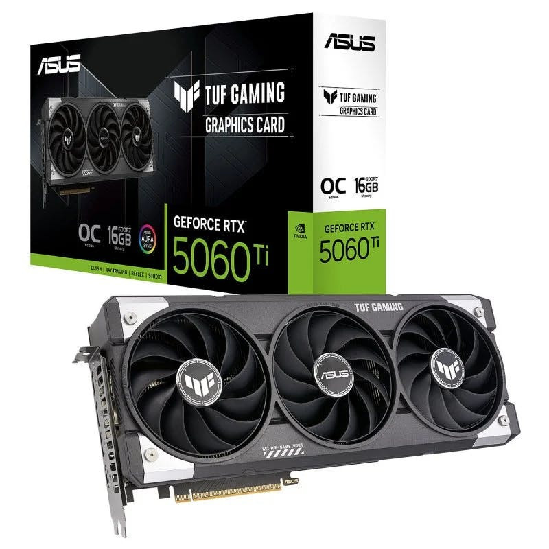 TUF GAMING GeForce RTX 5060 Ti OC 16GB GDDR7