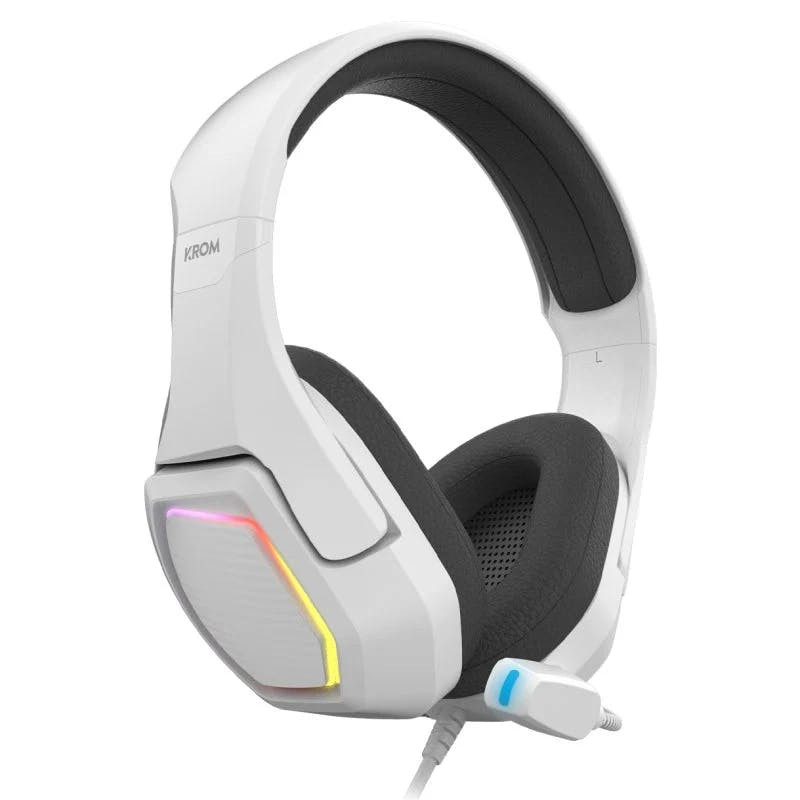 Auriculares gaming Kopa 7.1 RGB USB Blanco