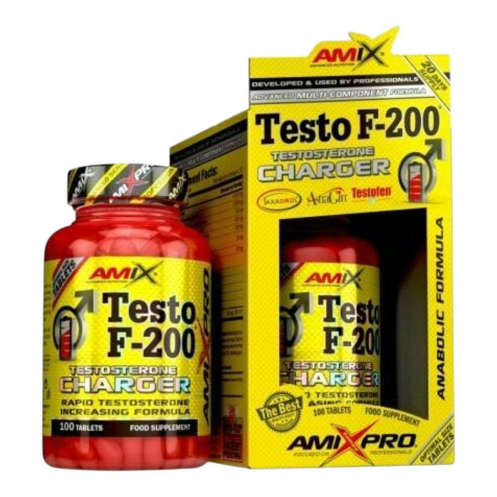 Testo F-200 suplemento apoyo testosterona 100 comprimidos