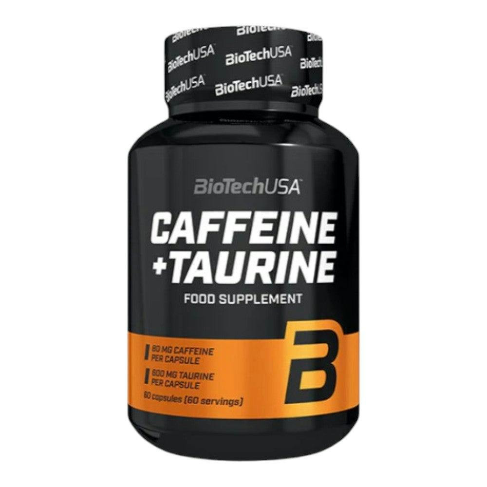 Suplemento de cafeína y taurina 60 cápsulas