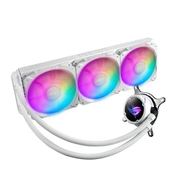 ROG Strix LC II 360 ARGB White AIO water cooler