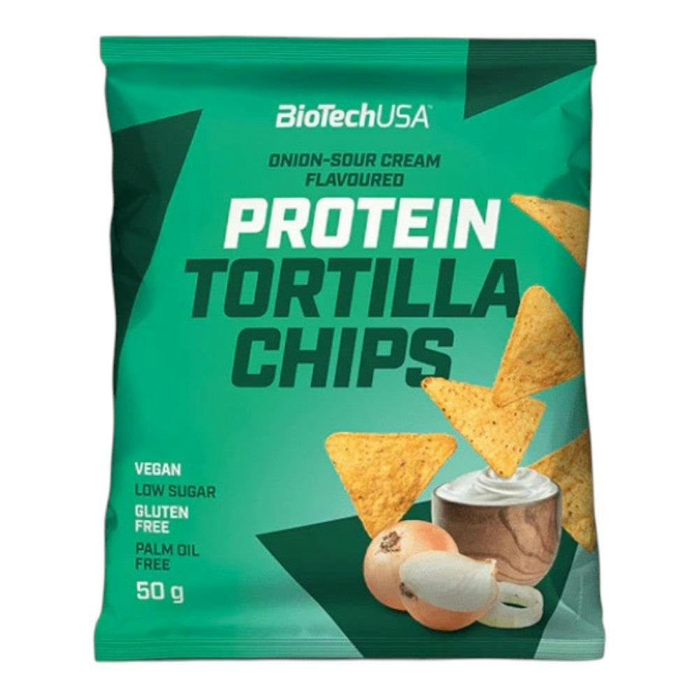 Protein Tortilla Chips Onion & Sour Cream flavour 50 g
