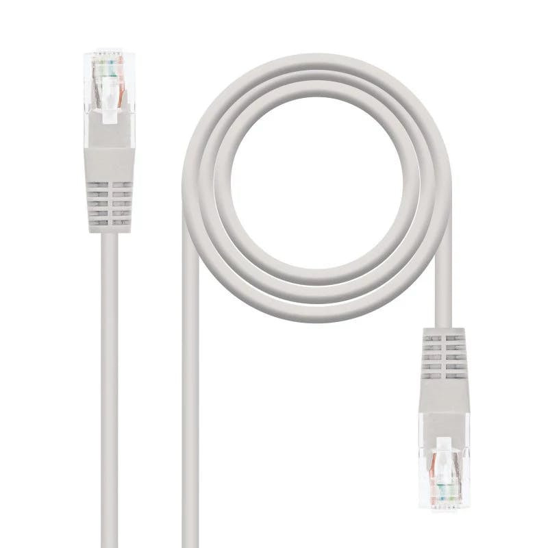 Cable de red Cat5e U/UTP RJ45 a RJ45 AWG24 1 m