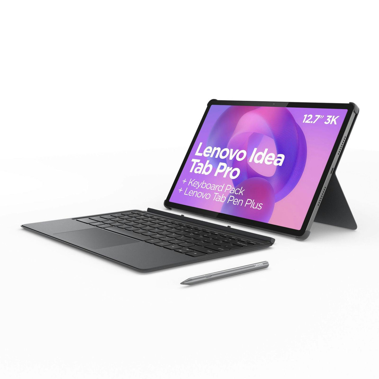 Idea Tab Pro 12.7" 3K LTPS 144Hz con teclado y lápiz