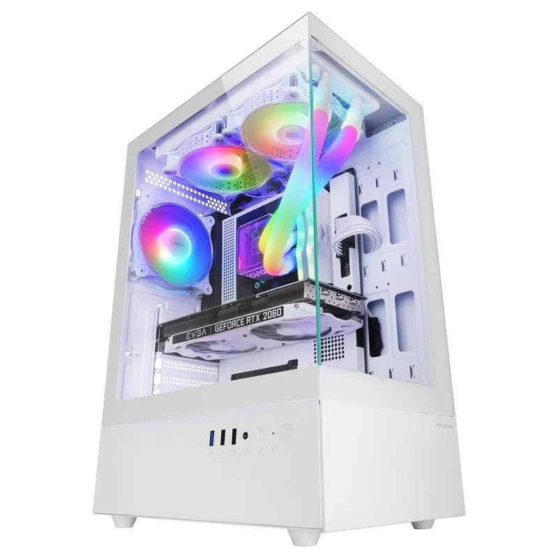 Caja ATX MC-XO con Vidrio Templado y Ventilador FRGB 120mm