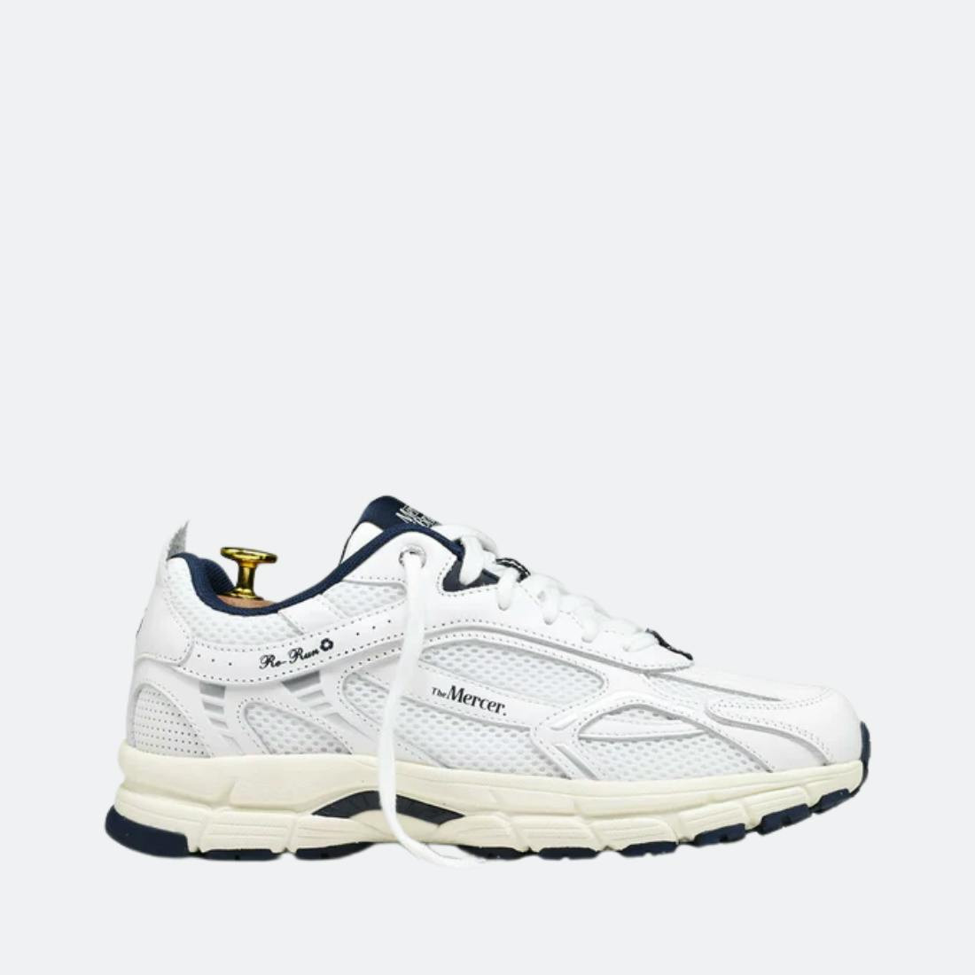 Re-Run Nappa zapatillas en piel y mesh