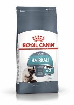 Hairball Care dry cat food for adult cats