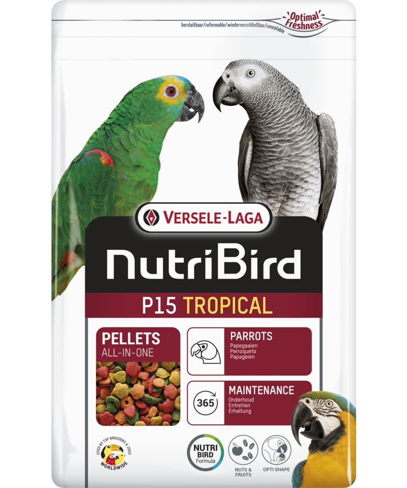 NutriBird P15 Tropical alimento para loros 3 kg