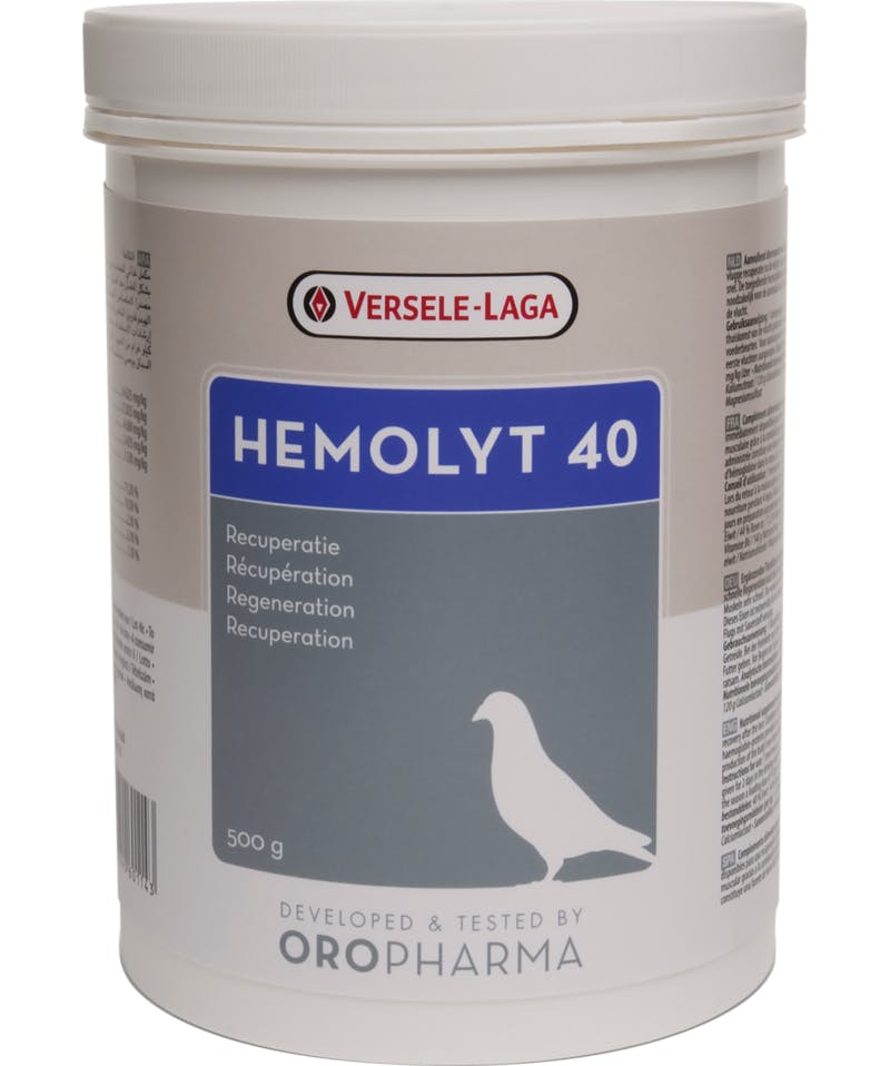 Hemolyt 40 electrolyte and protein mix for birds 500 g
