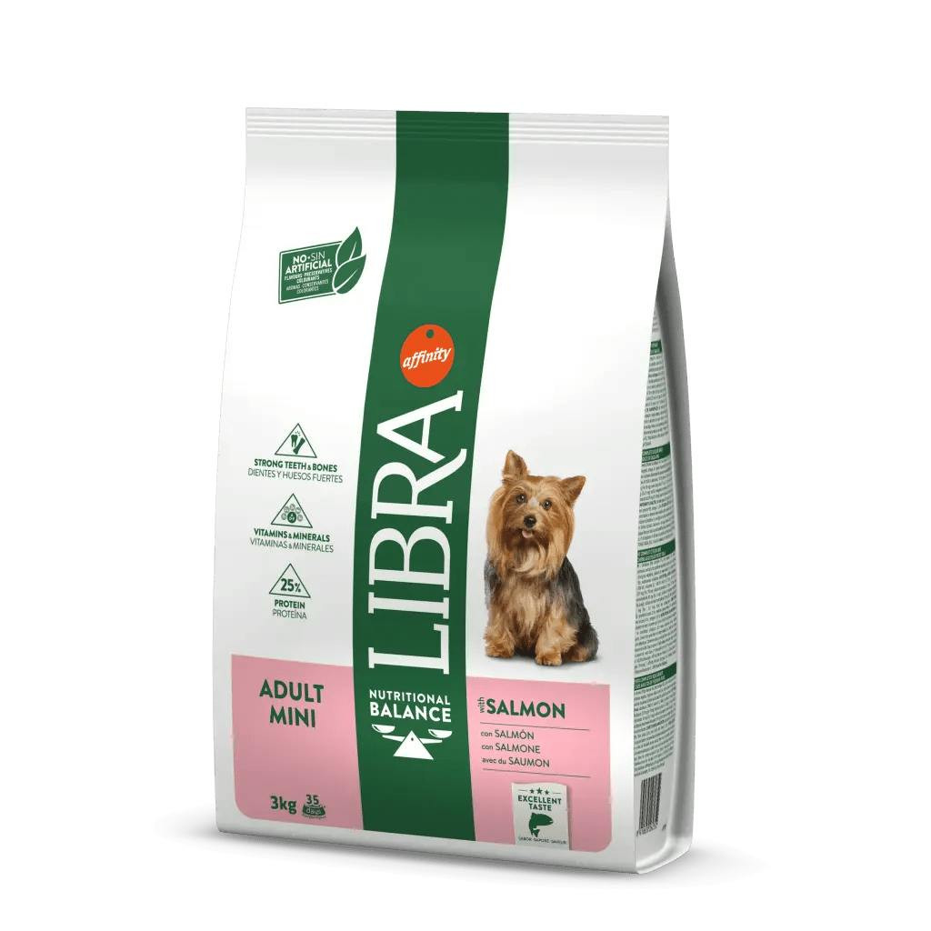 Pienso para perros mini adultos con salmón