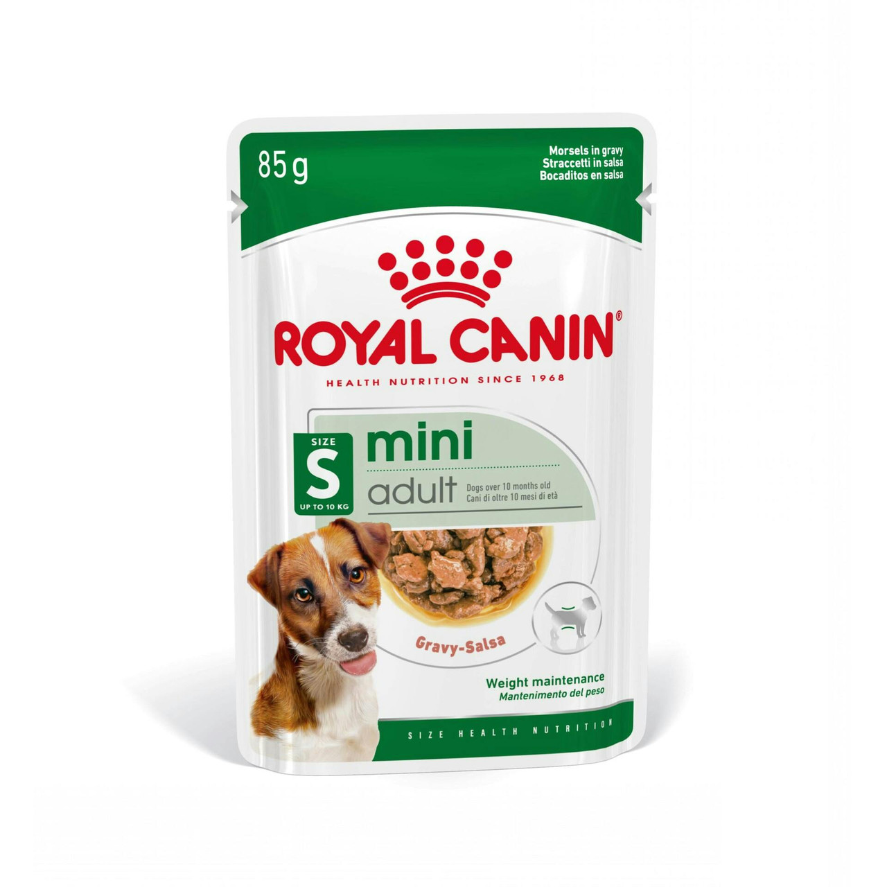 Mini Adult en salsa 85 g para perros de razas pequeñas