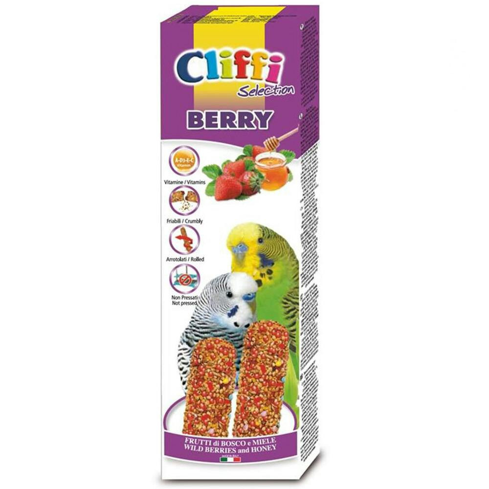 Sticks para periquitos con frutos silvestres y miel 60 g