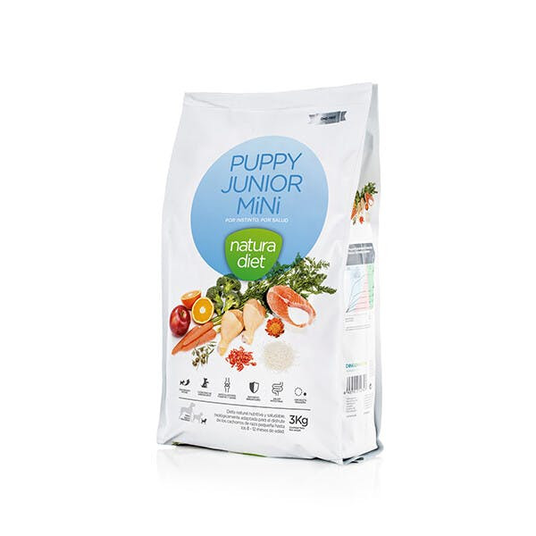 Puppy Junior Mini alimento natural para cachorros