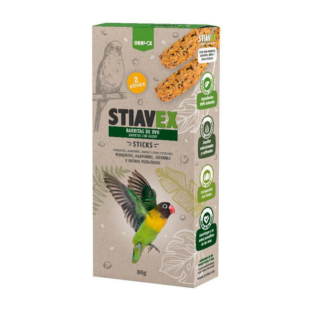 Egg sticks for parakeets and psittacines 80 g