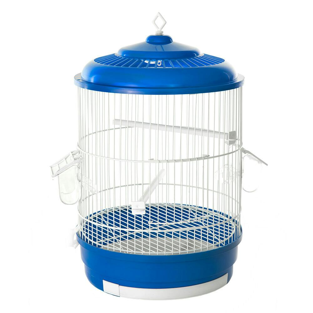 Round cage with tray Hora large