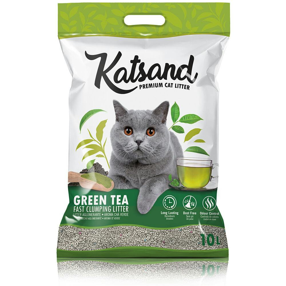 Arena aglomerante Katsand Té Verde 10 L