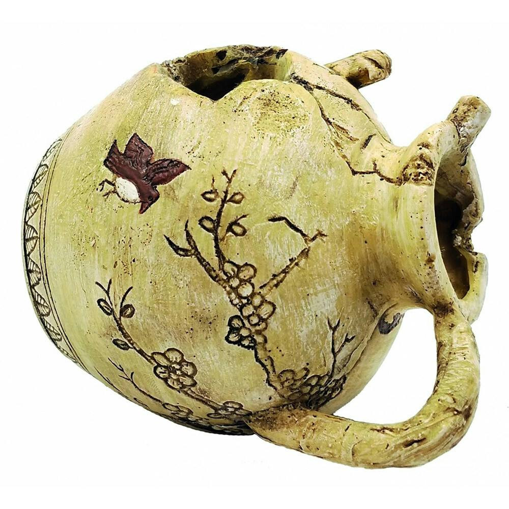 Resin jar aquarium decoration 11 cm