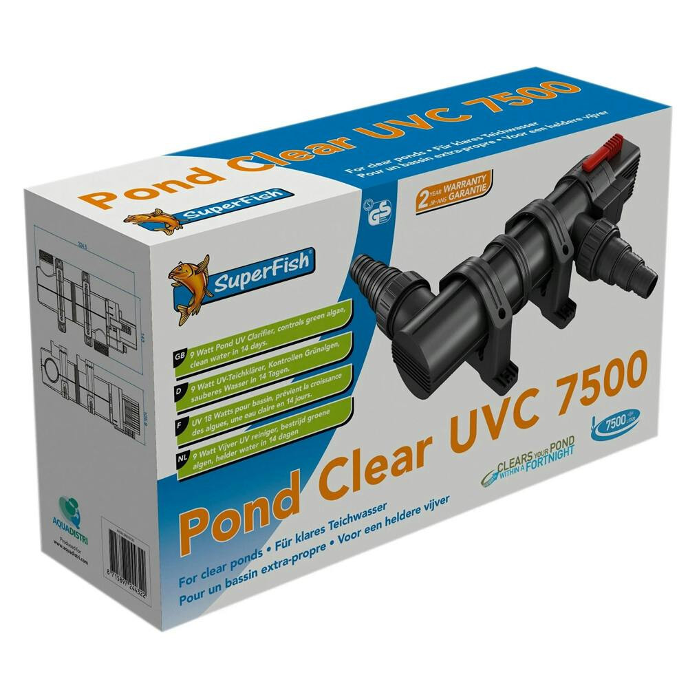 Pondclear UVC esterilizador para estanque 9W