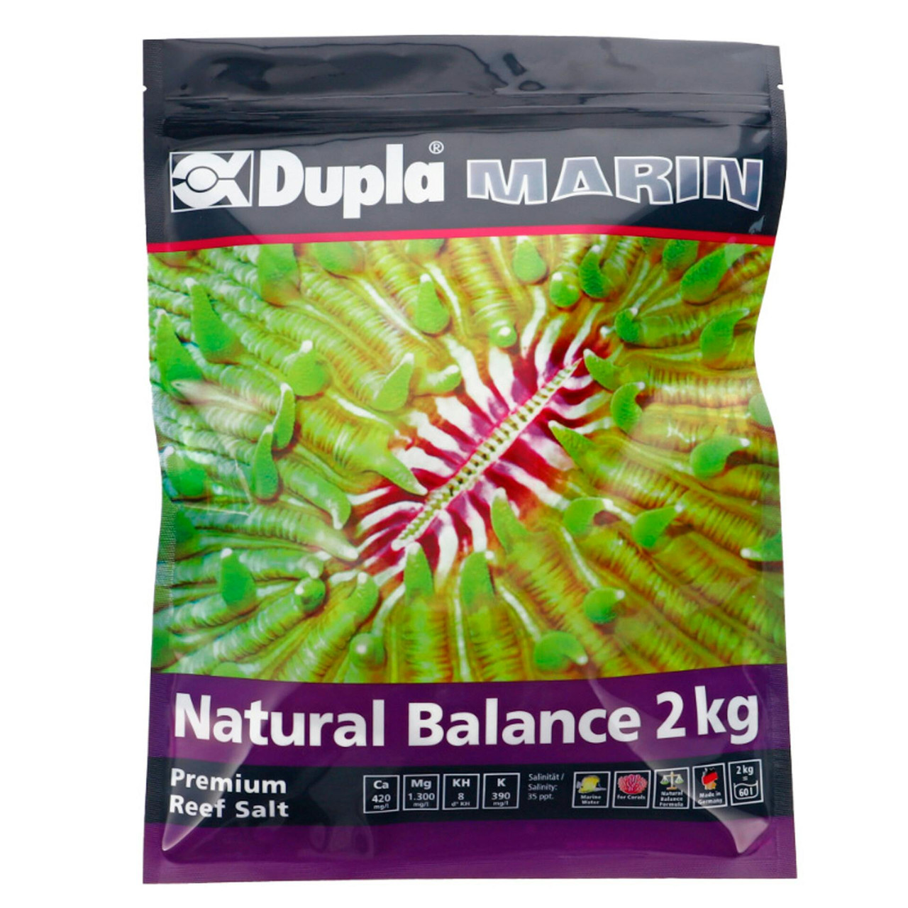 Reef salt Natural Balance for marine aquarium - 2 kg (yields 60 L)