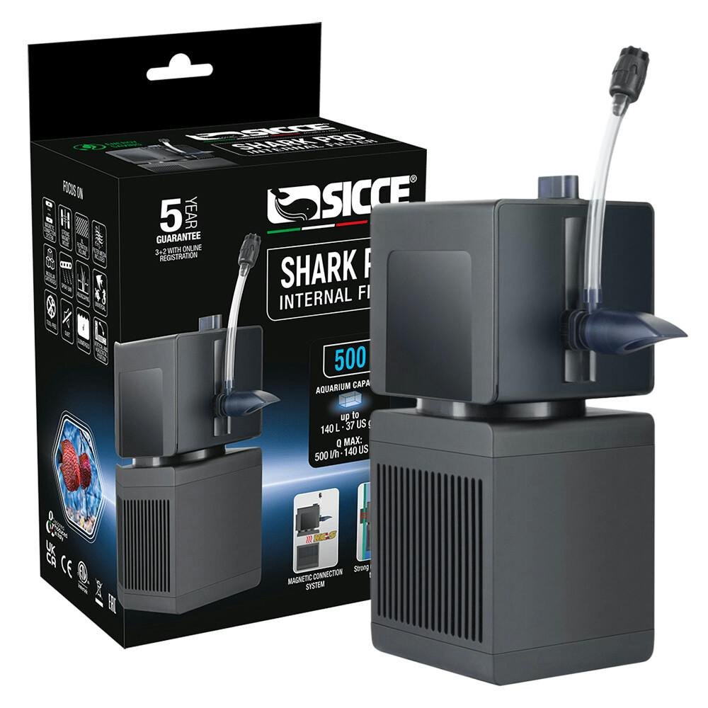 Filtro interior Shark Pro modelo 500 para acuarios