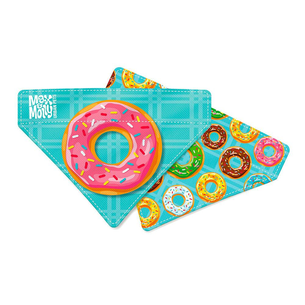 Bandana reversible Donuts con sistema slide-on para perros