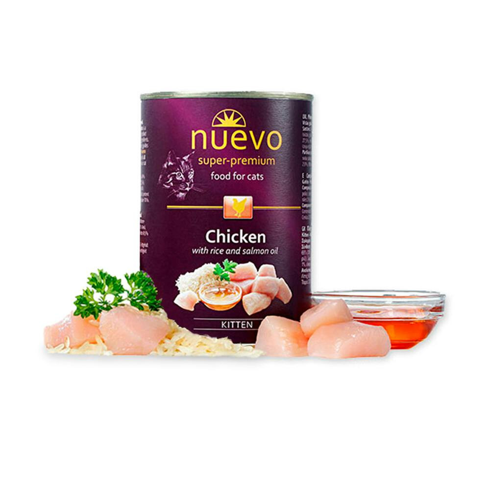 Kitten Pollo y Arroz - Alimento húmedo para gatitos
