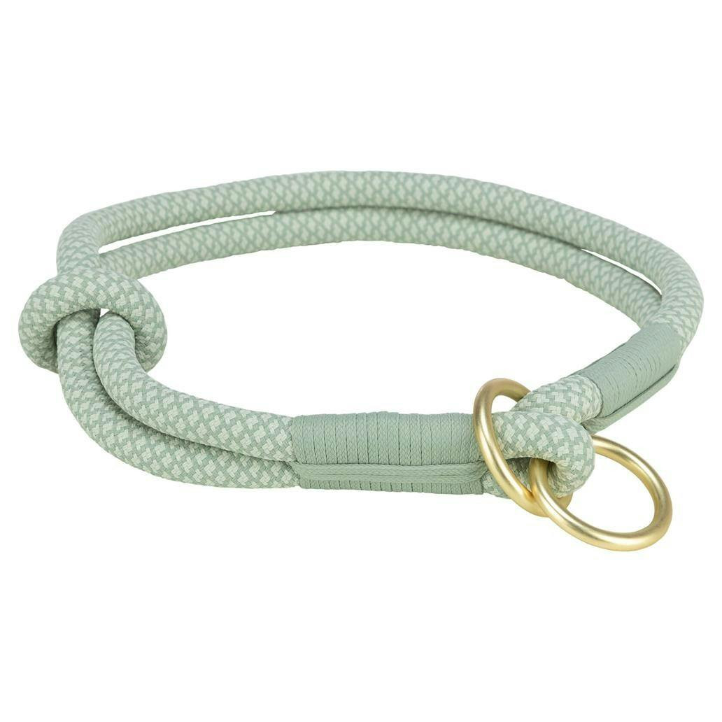 Collar semi-estrangulador de cuerda suave - Salvia/Menta