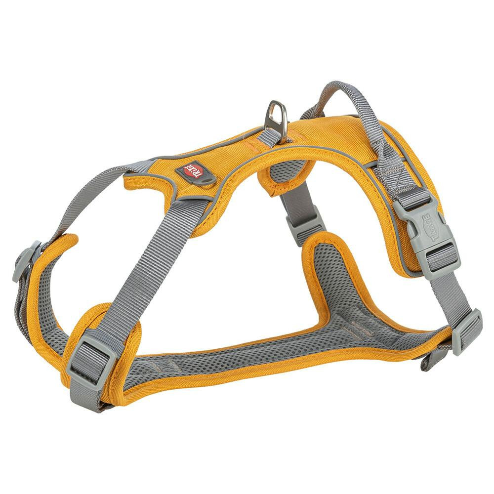 Arnés Premium Active para perro - diseño en V, acolchado, transpirable, asa y tiras reflectantes