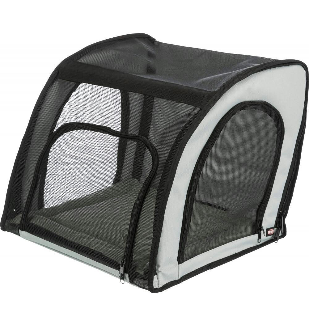 Asiento de coche plegable para perros con colchón desmontable