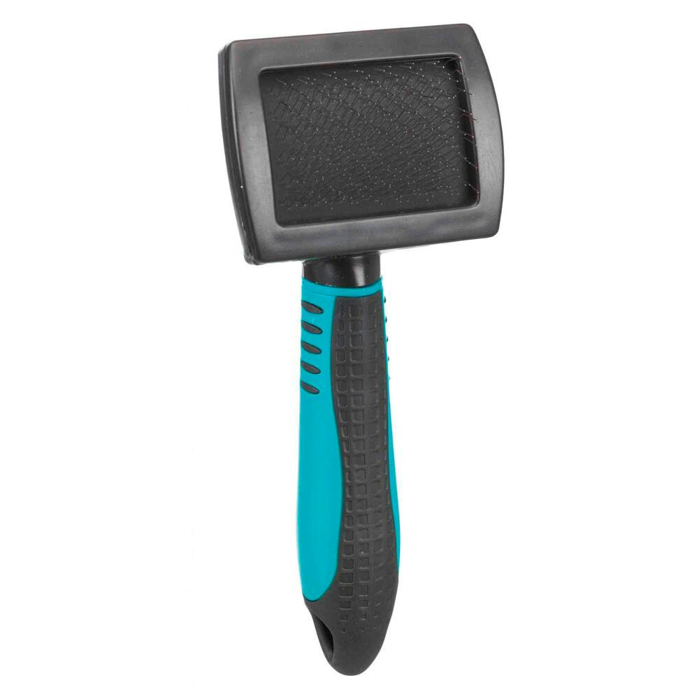 Cepillo cardador suave para perros 7x16 cm
